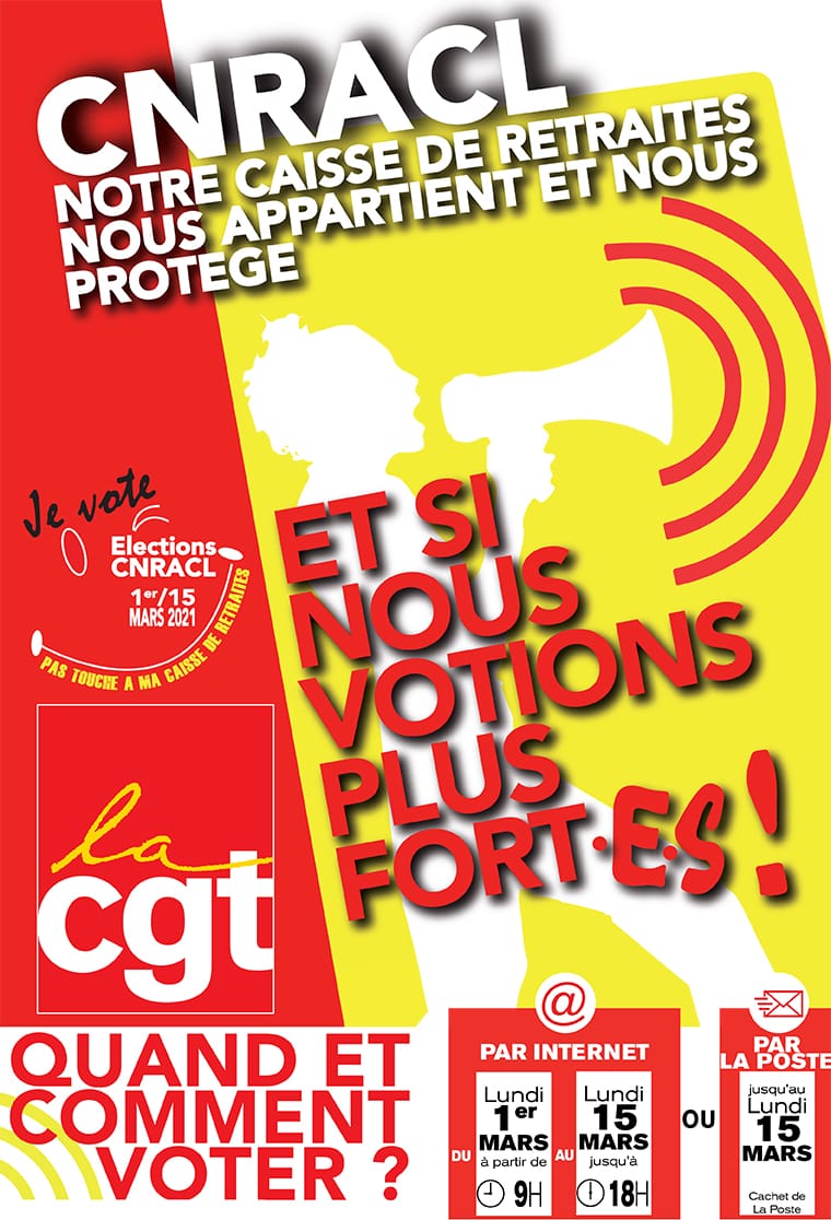 CNRACL : NOTRE RETRAITE NOUS APPARTIENT ET NOUS PROTÈGE AFFIRMONS-LE LORS DES ELECTIONS DE NOTRE CAISSE