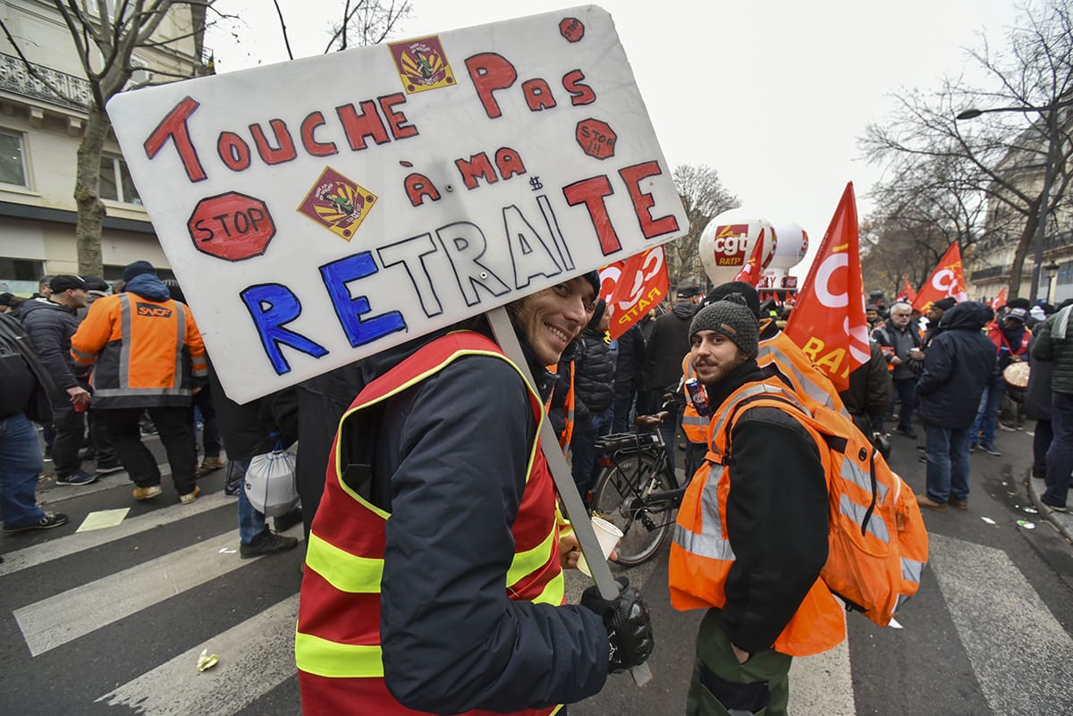 Les 22, 23 et 24 janvier, tous ensemble pour défendre notre système de retraite solidaire par répartition !