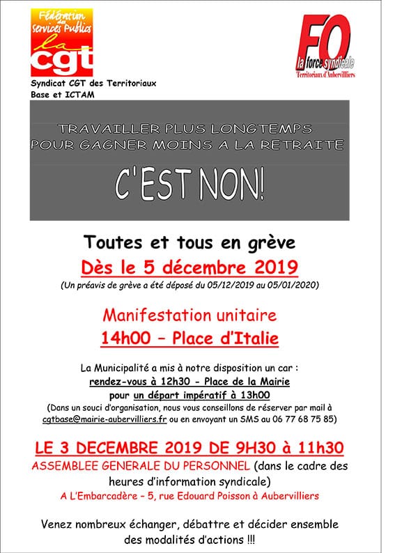 Travailler plus longtemps pour gagner moins à la retraite, c'est non !